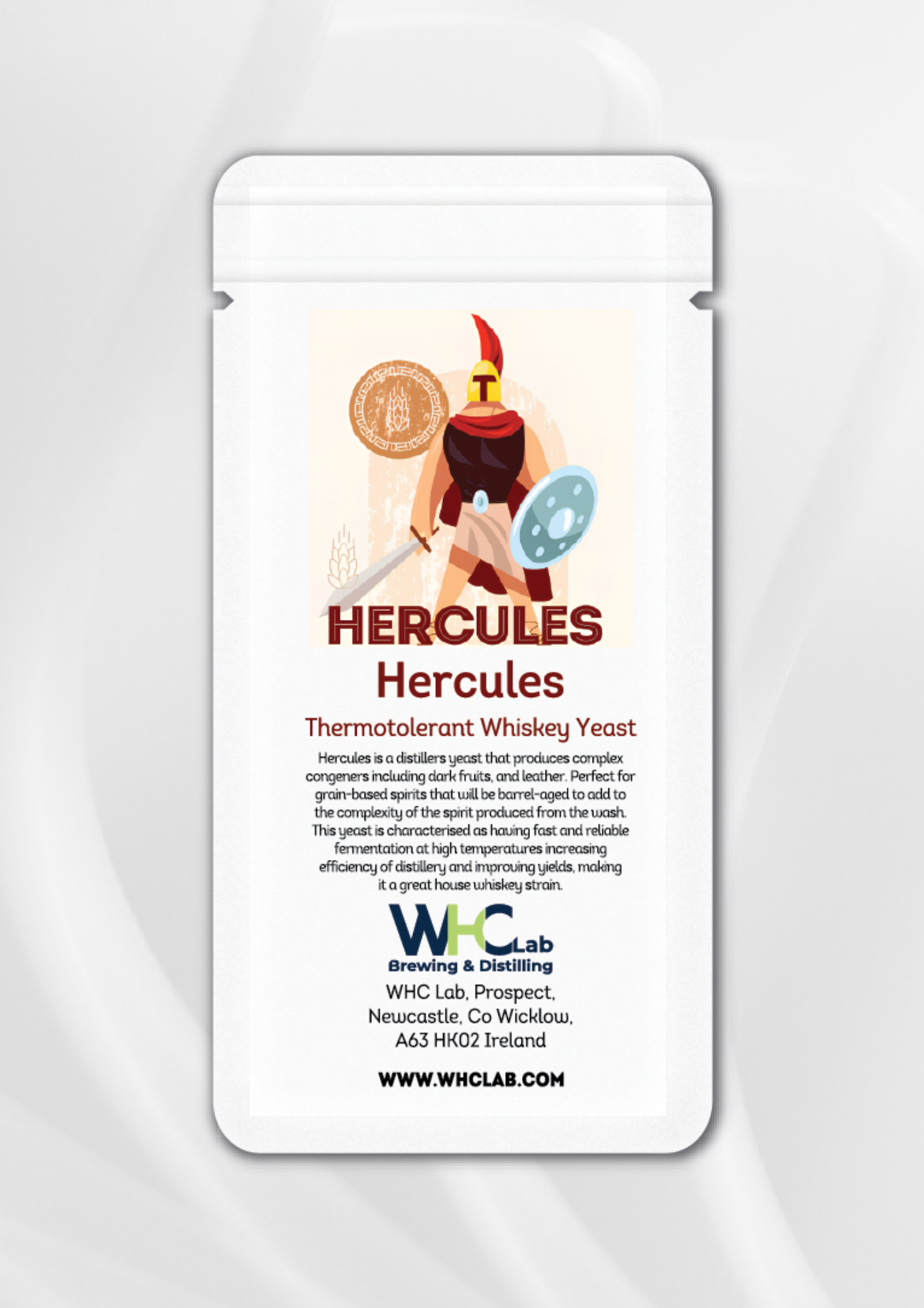 Hercules: Dry Thermotolerant Whiskey Yeast