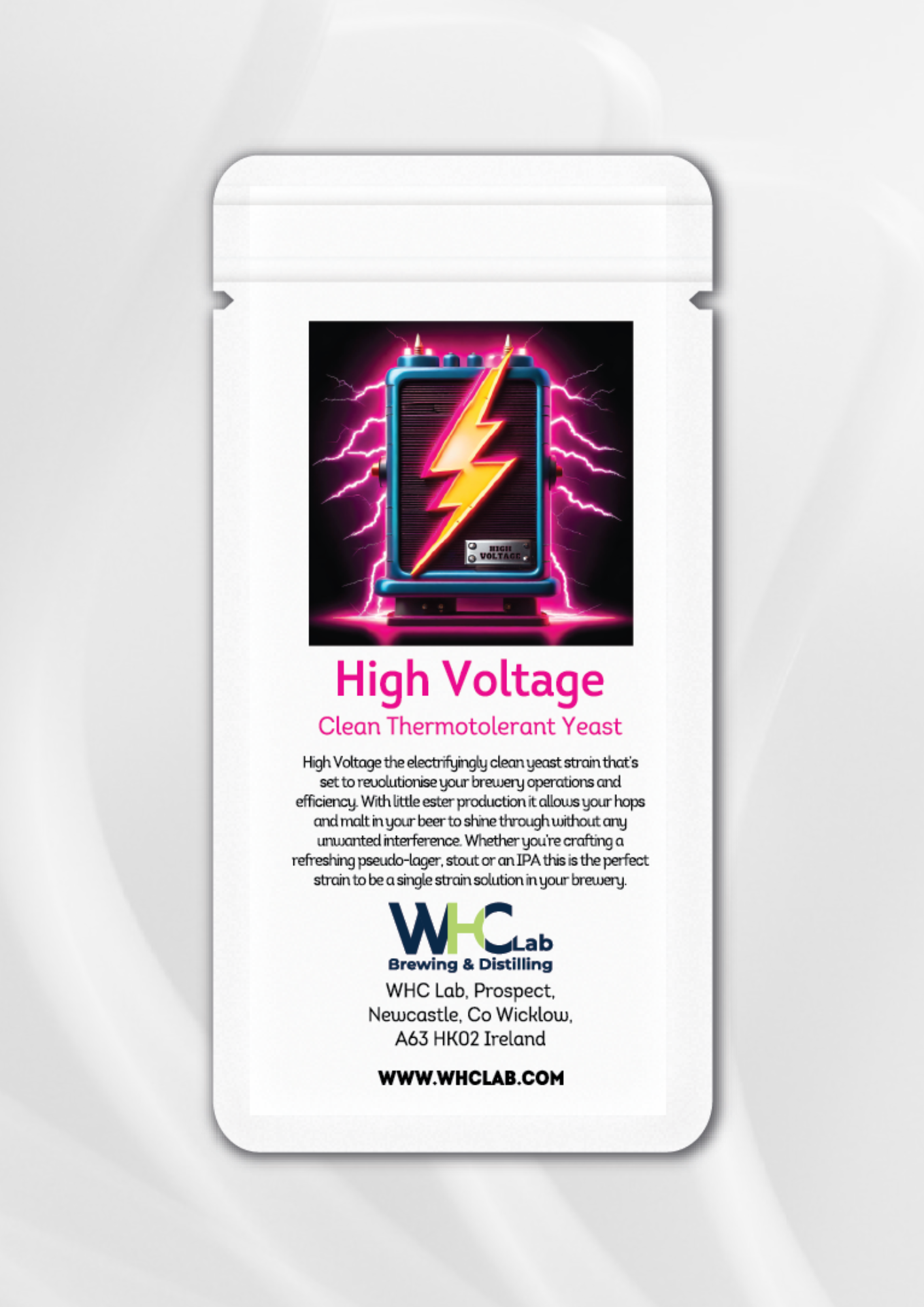 High Voltage: Dry Electrifyingly Clean Thermo Tolerant Yeast
