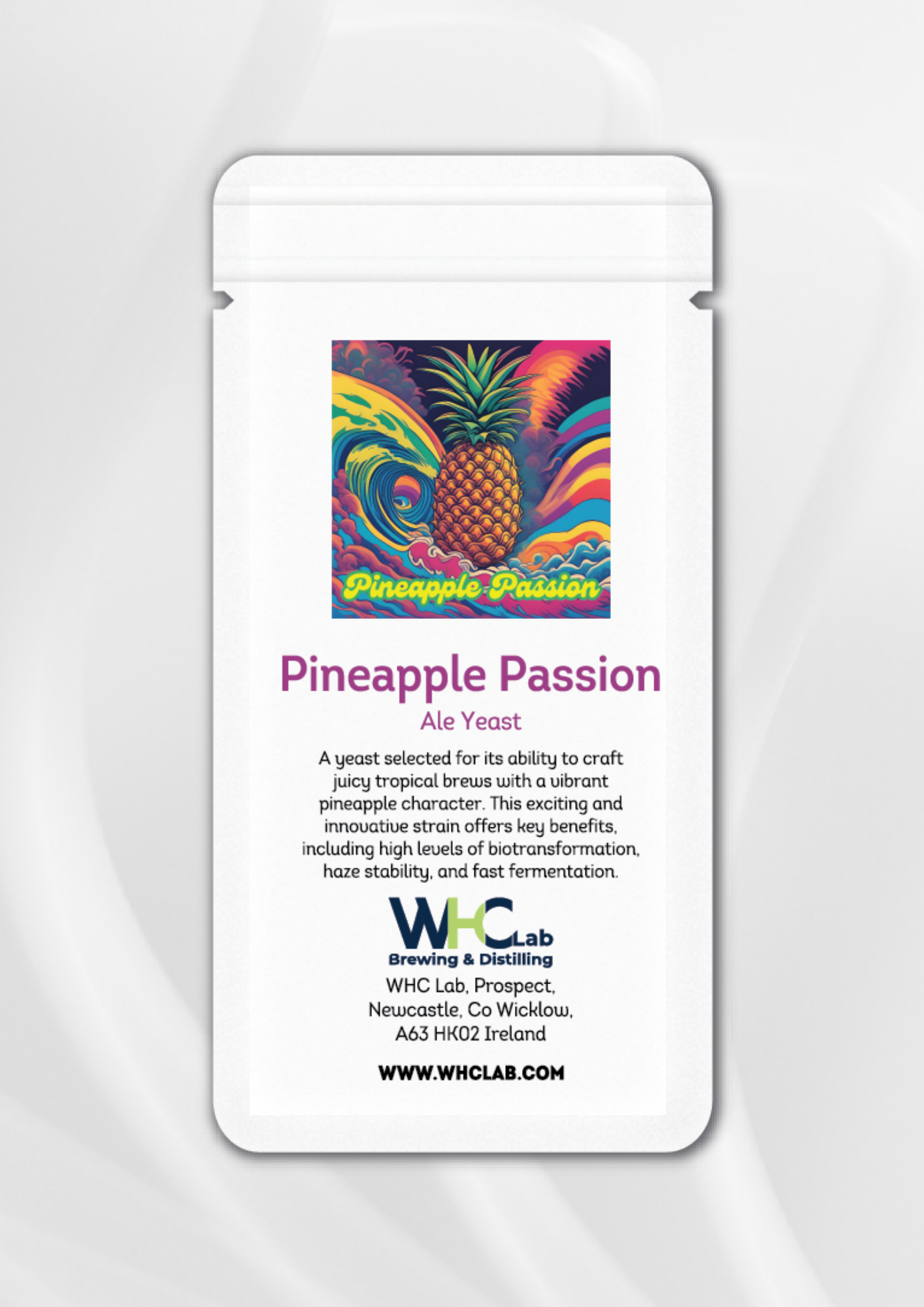 Pineapple Passion: Psychedelic IPA Yeast