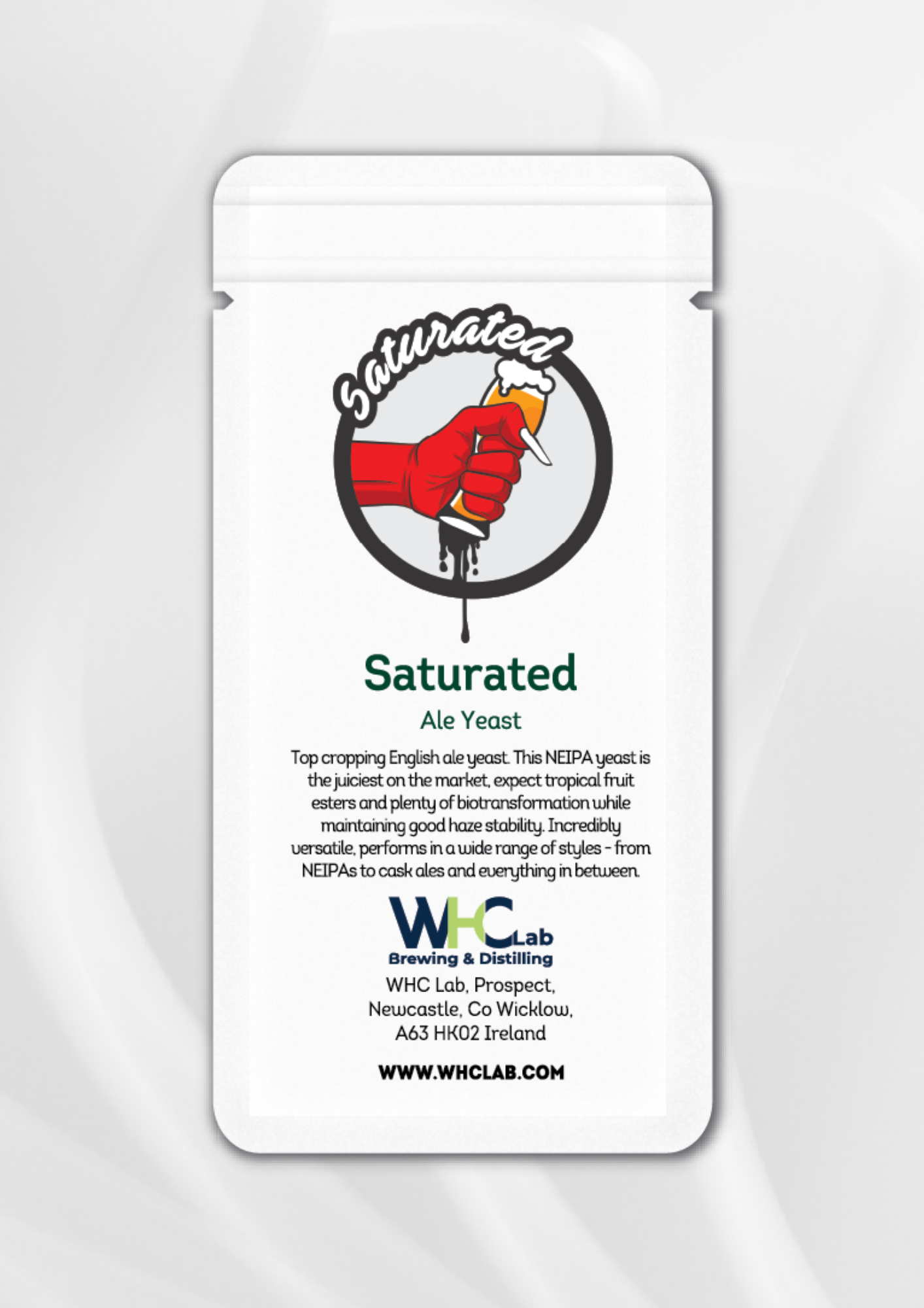 Saturated: Fruity New England IPA Dry Yeast – WHC LAB EU